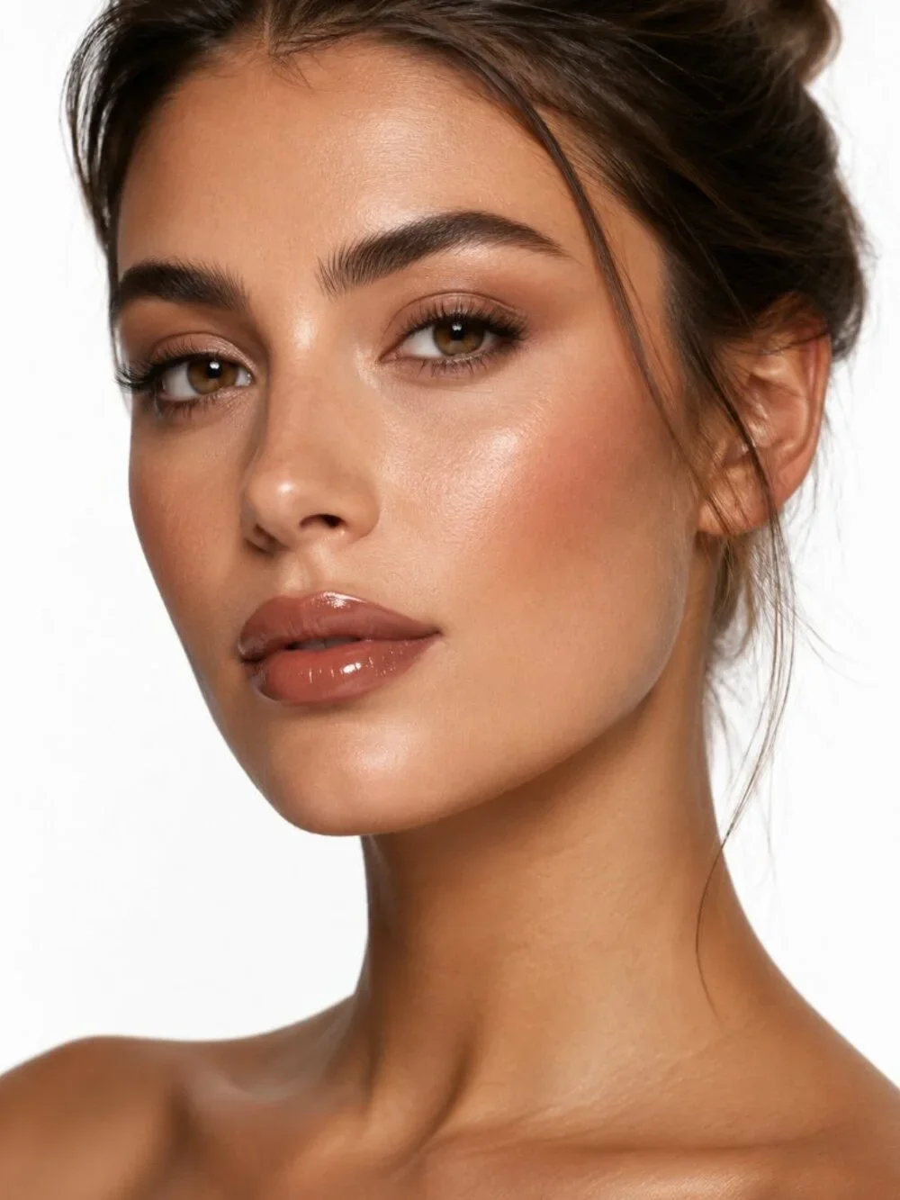 IDUN Minerals Lip Lusher Lydia Warm Brown NIB Vegan Lip Gloss 8ml